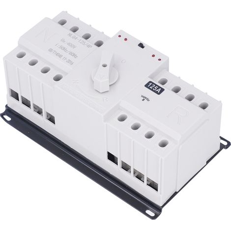 Automatischer Umschalter mit Doppelstromversorgung NLQ4-125-4P 400V Not-Mikroleistungsschalter für elektrische Gehäuse (1/5)