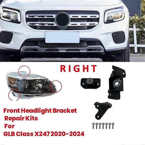 Reparatursatz für Frontscheinwerferhalterung für Mercedes-Benz GLB-Klasse X247 20-24 Scheinwerfer RS Halterung M Edition 0708