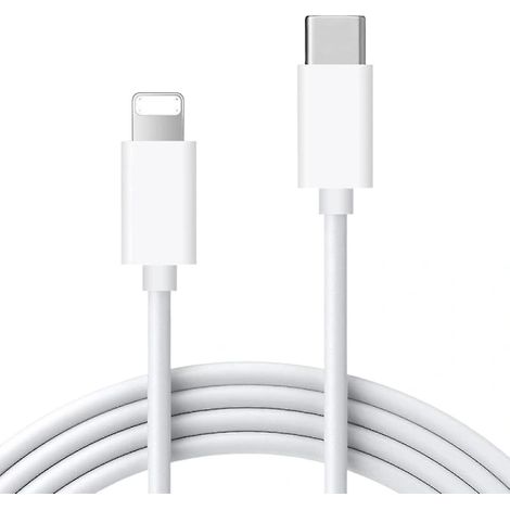 Câble de chargement pour iPhone 14/13/12/11/Pro - Câble de chargement Lightning extra long, lot de 2, points de tension renforcés pour les aventures en plein air (0,9 m). (1/4)