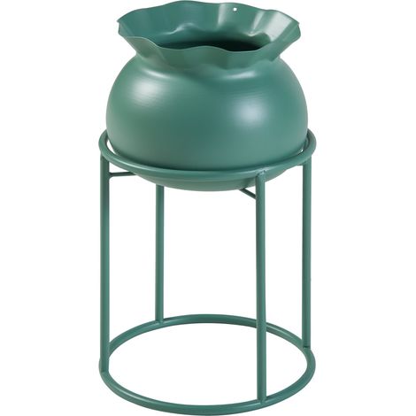 Soporte para plantas de exterior 32 x 20 cm verde 030010349
