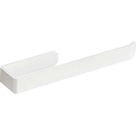 Porte-essuie-tout mural de cuisine en aluminium mat blanc, 28 cm (1/5)