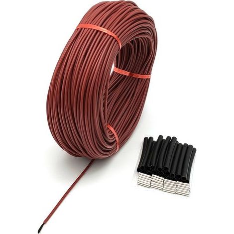 Le Fil, Fil de Chauffage de Fibre de Carbone de 12k 33 Ohm (20m) (50M) (1/5)
