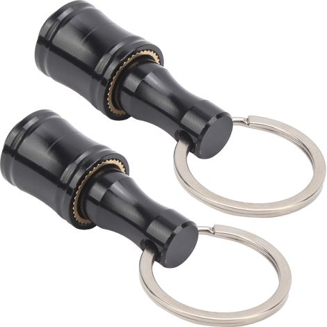 Porte-embouts de tournevis à tige hexagonale (lot de 2), rallonge de perceuse à dégagement rapide, porte-clés