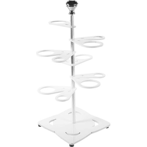 Présentoir à cornets de glace en acrylique pour rouleaux de sushi et crèmes glacées, support à desserts pour magasin (6 trous)-28X12X12CM (1/3)