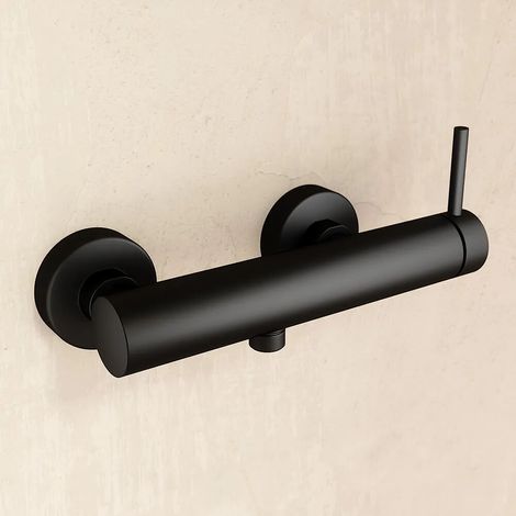 Miscelatore esterno doccia a muro nero opaco Bette (1/3)