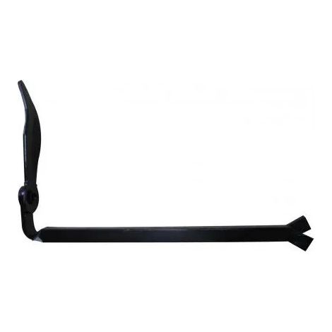 Rolladenstopper schwarz zum Einbetonieren Länge 130 mm, 2 Stück