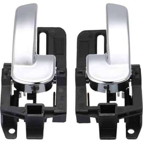 2 Pièces Poignées intérieures de voiture poignées intérieures de porte gauche et droite 80670-JD00E 80671-JD00E Pour Nissan Qashqai J10 2007-2013 (1/4)
