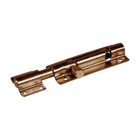 CATENACCIO PORTALUCCHETTO TONDO PESANTE 63 IBFM - BRONZATO PIASTRA MM 40 CM 10/15- 10 pezzi
