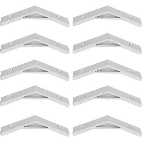 10 équerres de fixation à 135 degrés en alliage d'aluminium, connecteurs de fixation, 2020 (1/5)