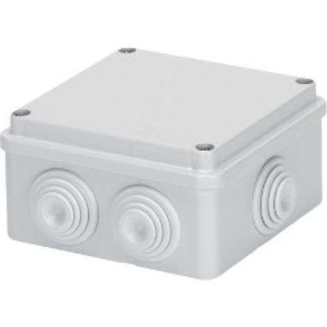 Cassetta Di Derivazione Con Coperchio Basso A Vite IP44 Dimensioni Interne 100x100x50 Pareti Con Passacavi