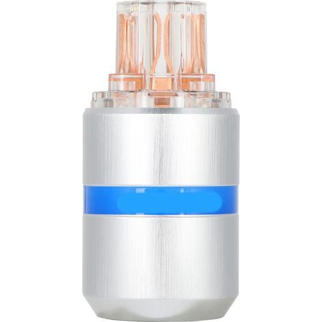 Connettore audio mono in rame puro per corrente alternata e HiFi, 100-250 V, F107 femmina (1/5)