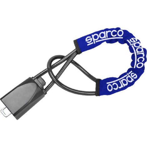 CABLE ANTIVOL SPARCO BLOQUE VOLANT VERS CEINTURE z