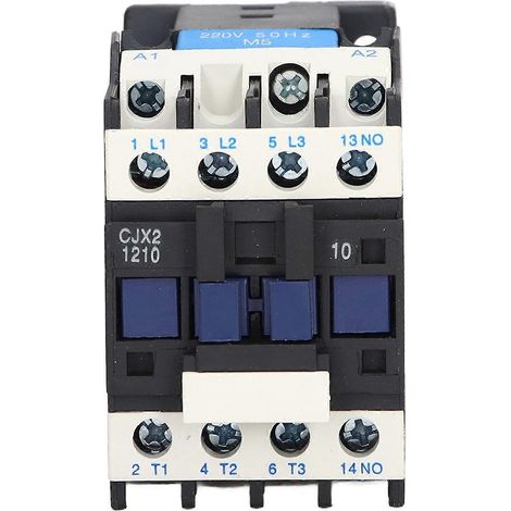 AC-Schütz CJX2-1210, hochempfindliches Netzteil für elektrische Installationen, 12 A, 50 Hz, 220 V AC (1/4)