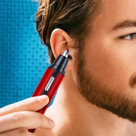 USB Tondeuse Nez et Oreille - Rasoir Nez et Oreilles Sourcil  Professionnelle Coupe Poils Indolore Electrique  Tondeuse À [477] (1/4)