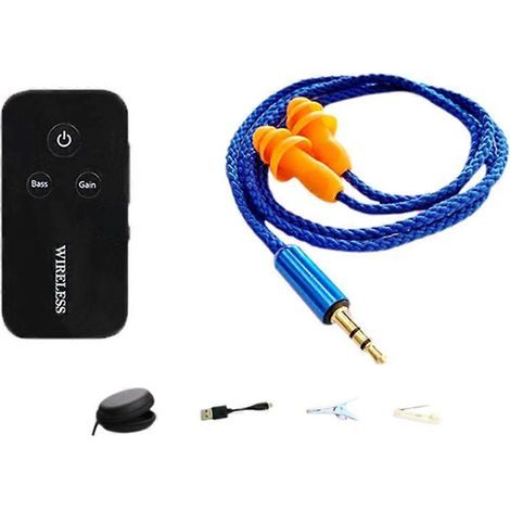 Noise-canceling earphone for workplace protection with receiver (1/5)