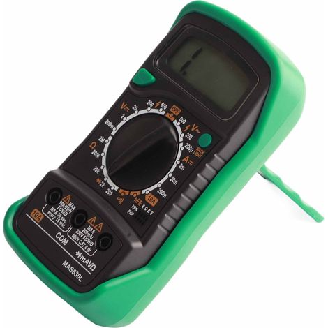 Multimètre Numérique MAS830L Haute Précision Portable Voltmètre Ampèremètre Électricien (1/5)