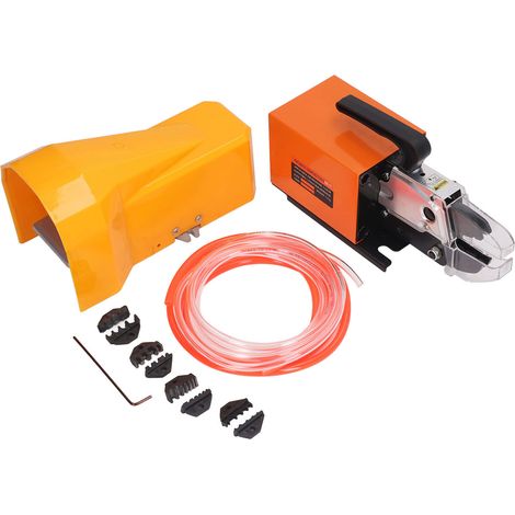 Outil d'empilement du Tuyau d'Air, Kit de Réparation de Tuyau 'Air Machine Pince Pneumatique avec 4 Coffres à à alimenté