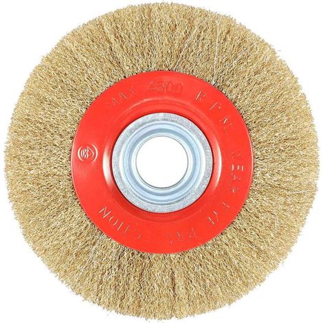 1 Bague d'adaptation plate en acier inoxydable 8 pouces pour meuleuse d'établi, polissage, ébavurage, décapage (1/4)