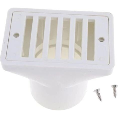 Outil de nettoyage carré pour le drainage du fond d'aquarium, accessoires de jardin, accessoires de piscine, gadget de piscine blanc (LGL) (1/4)