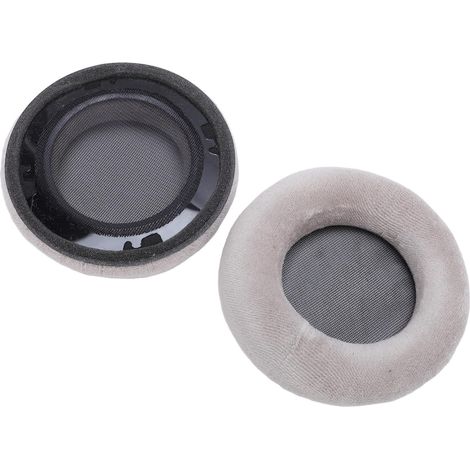 Remplacement des Coussinets d'oreille pour Casque Coussins en Mousse à Mémoire de Forme en Velours pour Les Modèles K701 K702 Q701 (Grey) (1/5)