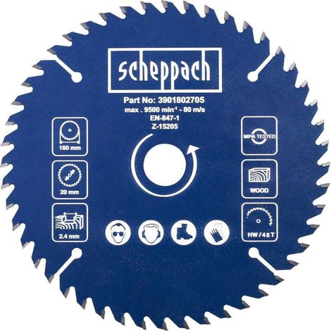 1 Sägeblatt – Sägezubehör – Für Massivholz, Laminat und Kunststoff – Kompatibel mit der Tauchsäge PL55 – Grau – 160 x 20 x 2,2 mm (1/2)