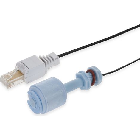 Interrupteur à flotteur H-TRONIC S1, avec connecteur RJ45, inclus câble de 10 m