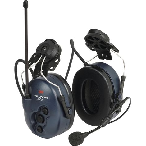 Coquilles antibruit radio 3M Peltor LiteCom – Réduction sonore – Norme EPI – Communication sans fil PMR 446 (1/7)