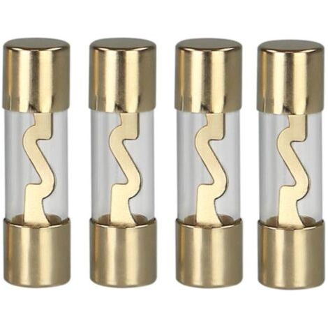4 Fusibles AGU dore 38mm 50A (1/2)