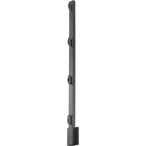Rallonge de poteau de clôture, lot de 12 bras pour fil barbelé 815 mm, extension en acier robuste, fixation plate ou en surface, protège l'intimité et empêche les animaux de sauter (1/5)