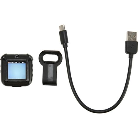 Mini caméra HD avec enregistrement en boucle intelligent et enregistreur vidéo portable avec réduction du bruit de 16 Go (1/5)
