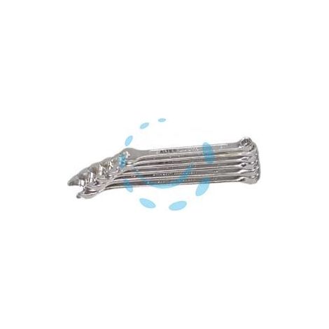 CHIAVE COMBINATA IN SERIE - in serie pz.8 da 8x8 a mm.19x19