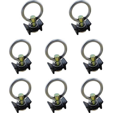 anneaux d'arrimage ronds pour rails de fixation à goujons pour espaces clos (1/5)