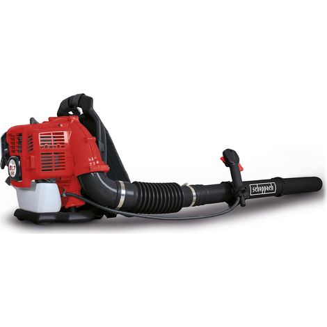 Scheppach Souffleur à dos thermique LB5200BP -1400W -51,7cm³ - 295km/h - Anti- Vibrations - Harnais renforcé -Idéal pour travaux de longue durée