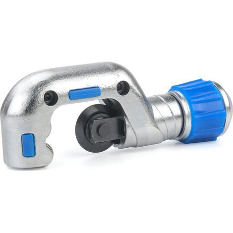 Coupe-tubes en cuivre, coupe-tubes de 3/16 po à 1-1/4 po, pour acier inoxydable, coupe-tubes CSST avec 2 lames de rechange (1/5)