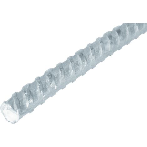 ALBERTS Beton-Riffelstahl, Stahl roh, zum Einbetonieren, LxØ 2000 x 6 mm (1/3)
