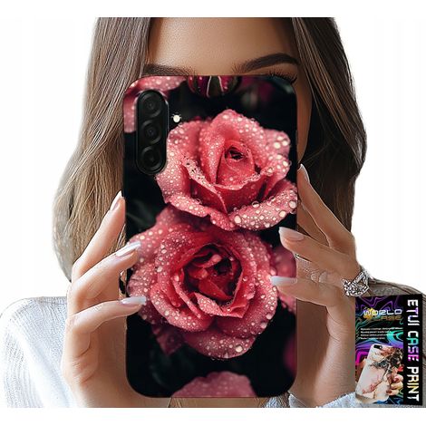 Custodia per Samsung Galaxy A56 5G - bellissime rose rosa, motivi floreali, custodia (1/5)