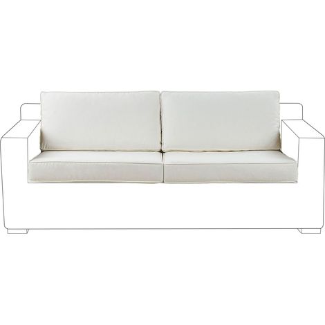 Outdoor Cushion Cover Set ARDEA White (1/5)