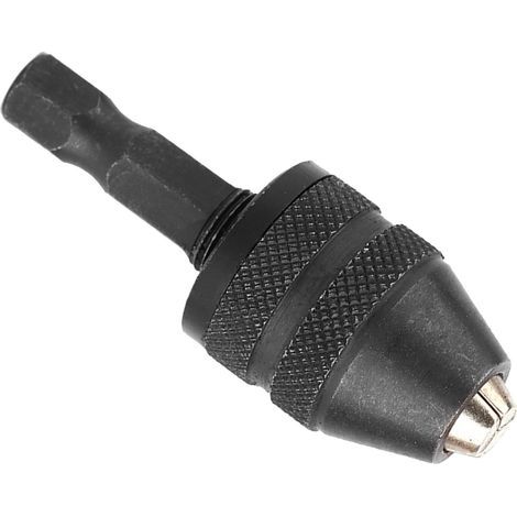 Keyless Chuck Adapter, Converter, Hex Shank with Unlimited Use for Drill. (1/5)