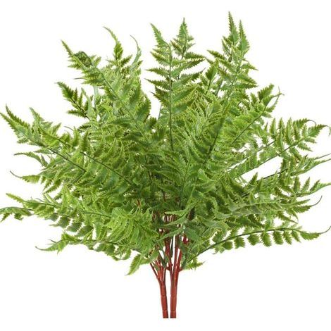 2pcs Künstliche Pflanzen Künstliche Pflanzen Frühling Kunststoffpflanzen Künstliche Grünpflanzen Unechte Pflanzen für Indoor Outdoor Balkon Topfgarten Hochzeitsdekoration Grün (1/5)