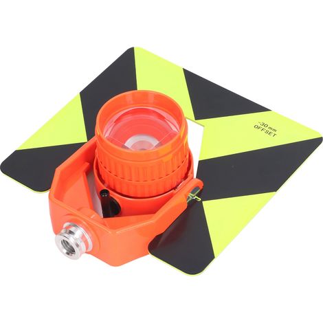 Prisme 64mm pour station totale Sokkia, optique vierge universelle de fabrication nationale, avec plaque cible, idéal pour levés topographiques et cartographie sur chantier. (1/5)