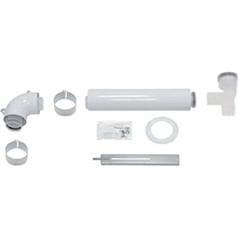 Vaillant Kit de raccordement de base, 60/100 PP pour système de gaz à surpression DN 100, 0020277302
