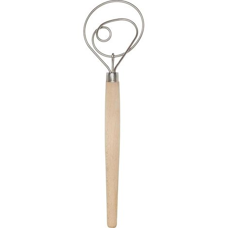 Fouet à pâte à pâtisserie, lame en acier inoxydable, 25 cm (1/5)
