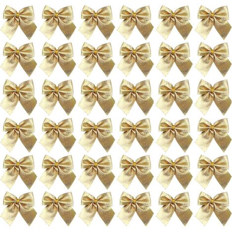 36 goldene Weihnachtsrosen, ideal als Geschenk und zur Weihnachtsdekoration