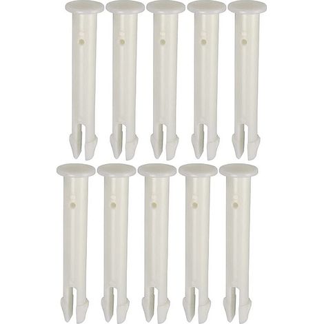 Lot de 10 goupilles pour piscine rectangulaire Intex Metal Frame Junior