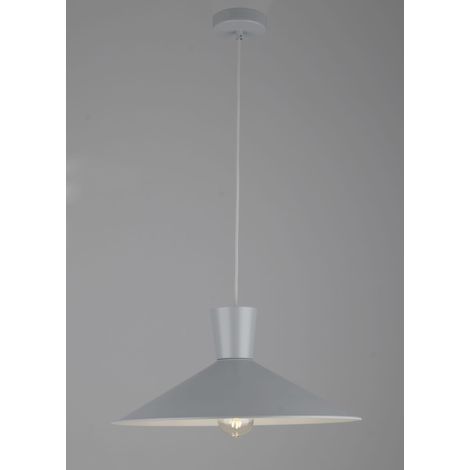 Lampada a sospensione Candellux Elista grigia Ø43,5 E27 (1/2)