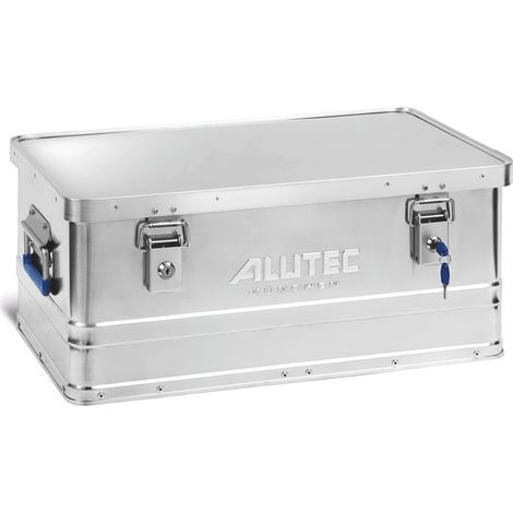 ALUTEC Aluminiumbox BASIC 40 LOCK (mit Zylinderschloss, 2 Schlüssel, Inhalt 40 l (1/3)