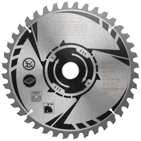 Lama per troncatrice RYOBI - 254 mm - 40 denti - RAMSB254-40