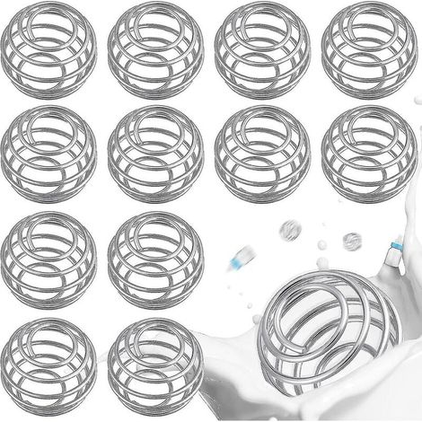 12-teiliges Mixkugel-Set, Schneebesen, Edelstahl, Shakerkugel, 30-mm-Mixkugel (1/5)