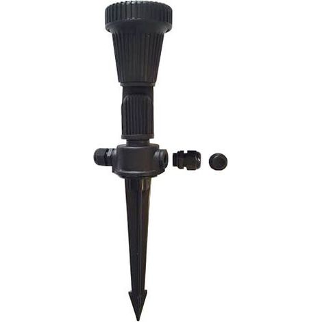 Faretto da giardino a picchetto GU10 nero IP55 SU-MA Prit (1/4)