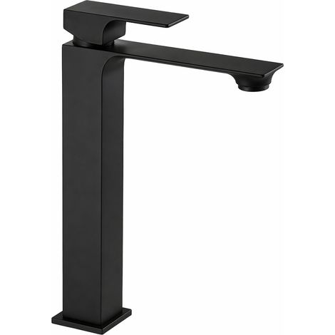Mitigeur lavabo 278 mm haut noir mat Paini Venti V2YO211TCLLSR  Noir mat - Vidage clic clac 1"1/4